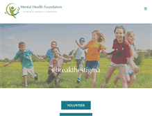 Tablet Screenshot of mentalhealthfoundation.org